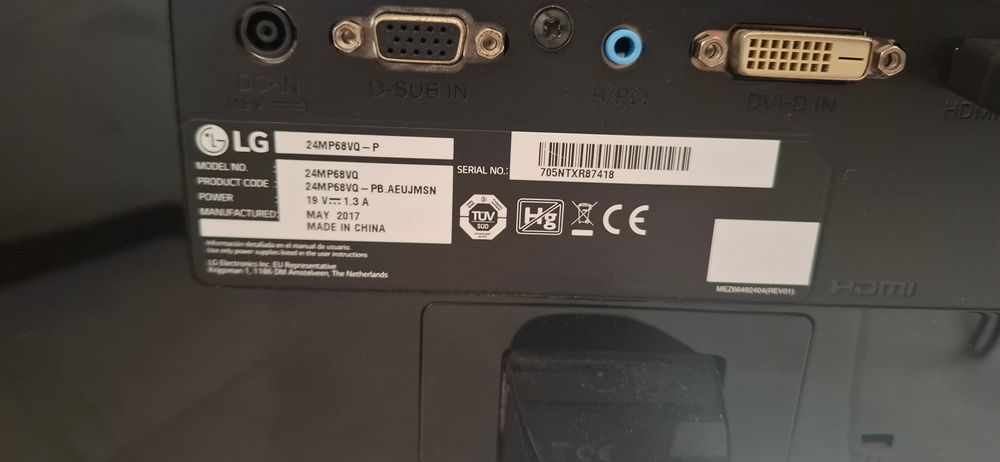 Monitor LG 24MP68VQ