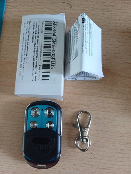 Controlo remoto  universal  280-868 MHz