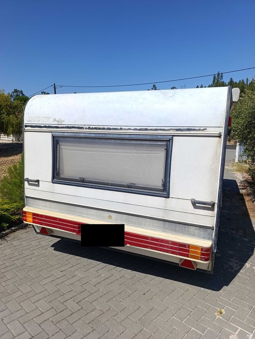 Caravana Hobby 610 (1990) — Eixo Duplo / Com Documentos / Ideal p/ Projeto ou Terreno