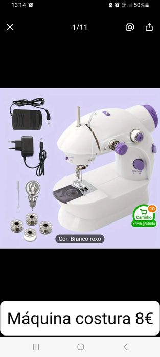 Mini Máquina de costura