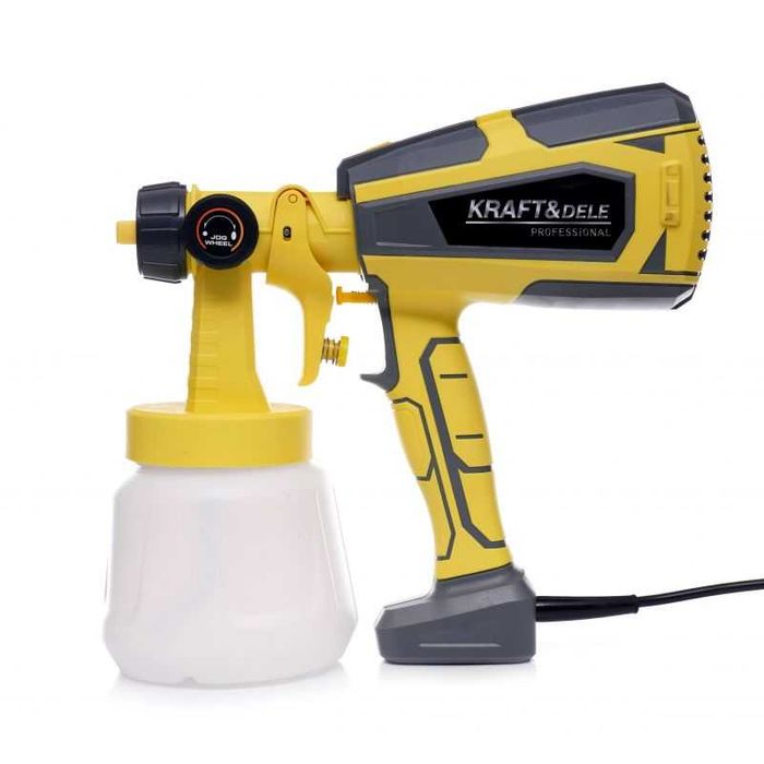 KRAFT&DELE Elektryczny Pistolet Natryskowy Malarski 500w 1000ml KD1656
