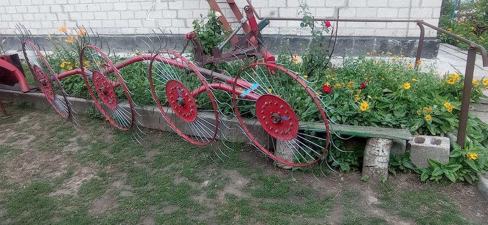 Роторна коса 1,65 і гребки сонечко