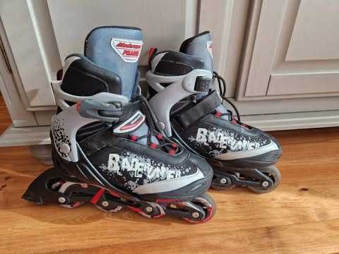 Rolki damskie z regulacją 38-40,5  Baderunner