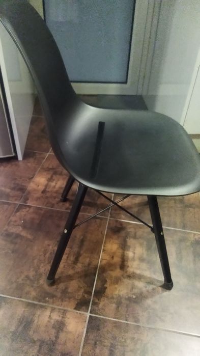 4 Capas para cadeira cinza licra novas