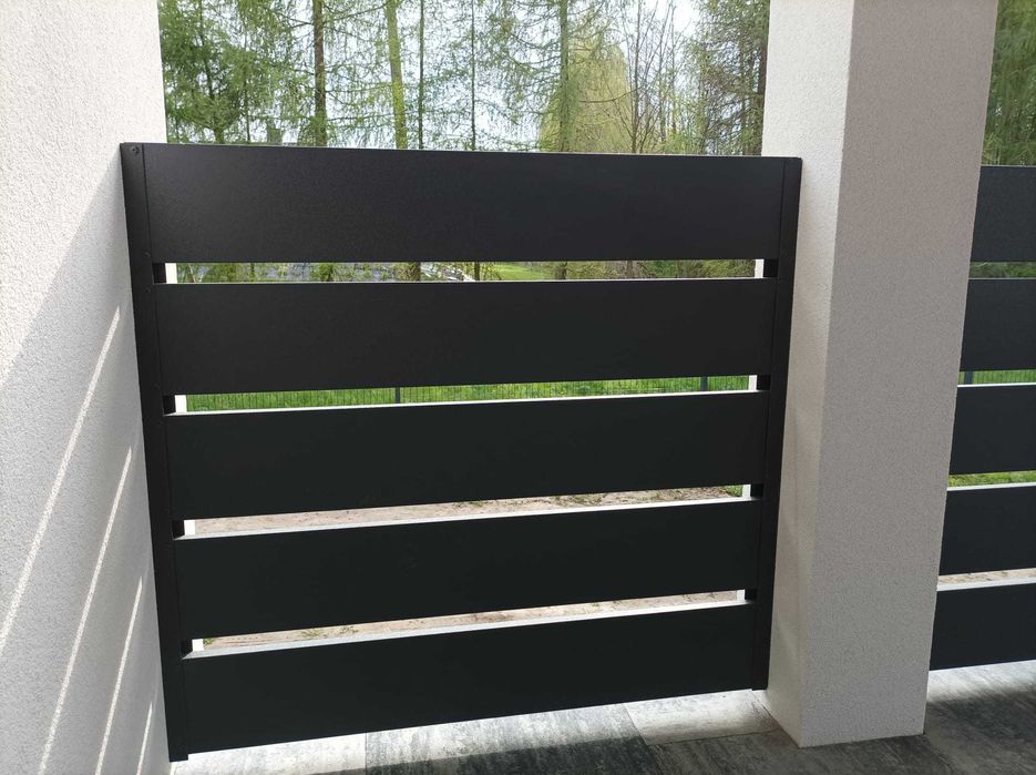 Żaluzja! ogrodzenie żaluzjowe! Panel Płot Metal! Sztachety! Na wymiar!