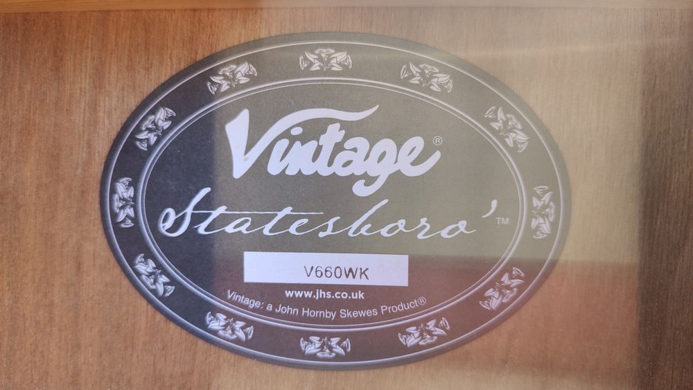 NOWA Vintage V660WK piękna gitara akustyczna   Znakomite brzmienie !!