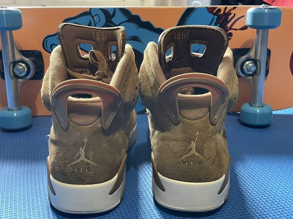 Nike Air Jordan 6 retro modelo Wheat  tam. 42,5 como novas original