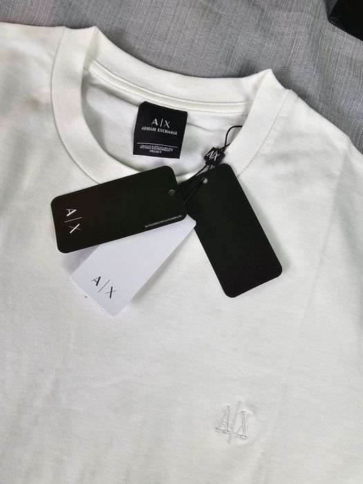 Męska koszulka tshirt Armani Exchange kolory krótki rękaw premium M-XXXL