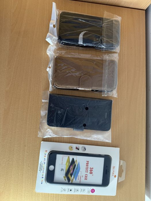 Flipcovers (capas) e peliculas de proteção de vidro para iphone 6