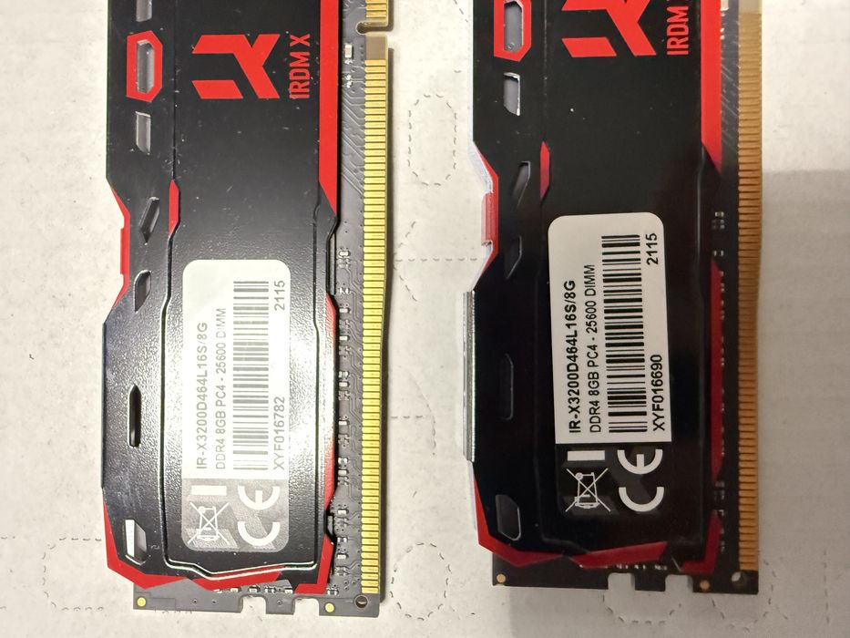 RAM IR-X3200D464L16S/8G DDR4 8GB PC4 - 25600 DIMM