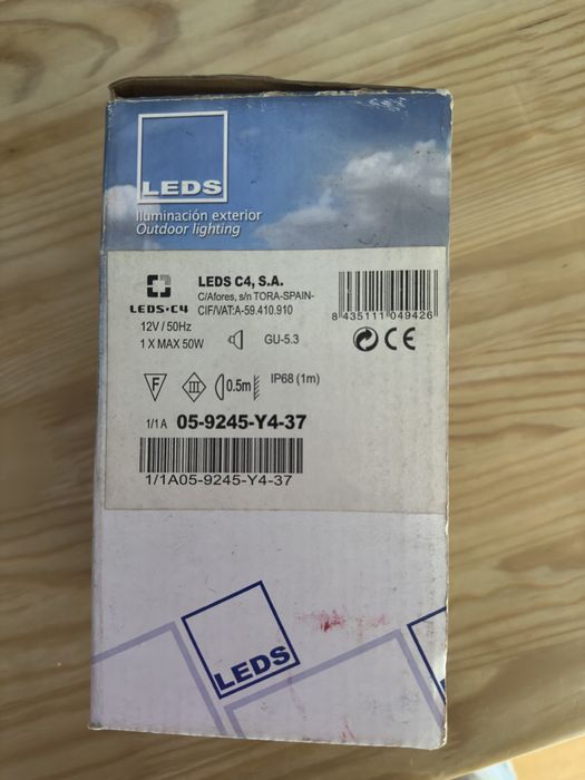 Foco Subaquatico Aço Inoxidável para piscina, lago, etc
