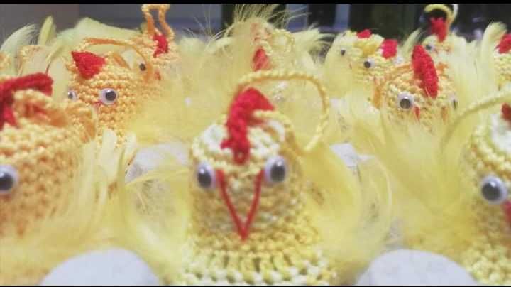 Kurczaczki kurczaki wielkanocne, ozdoby wielkanocne