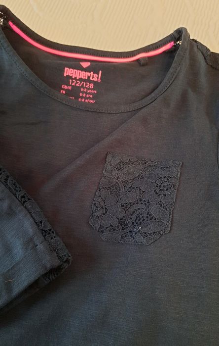 Koszulki dziewczęce Peppers 122/128