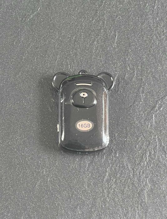 Cyfrowy dyktafon z redukcją szumów, wbudowany mikrofon 16 GB czarny