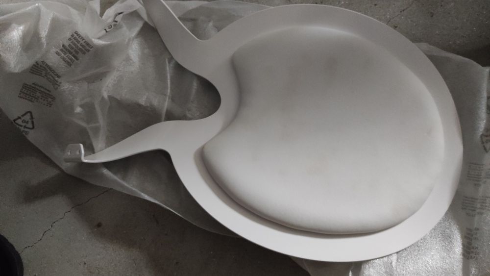 Cadeira design em alumínio e ecopelle