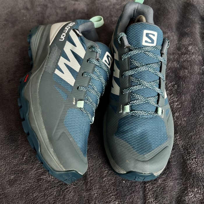 Жіночі трекінгові кросівки Salomon energy gel. Waterproof. P. 39. Ідеал!!!