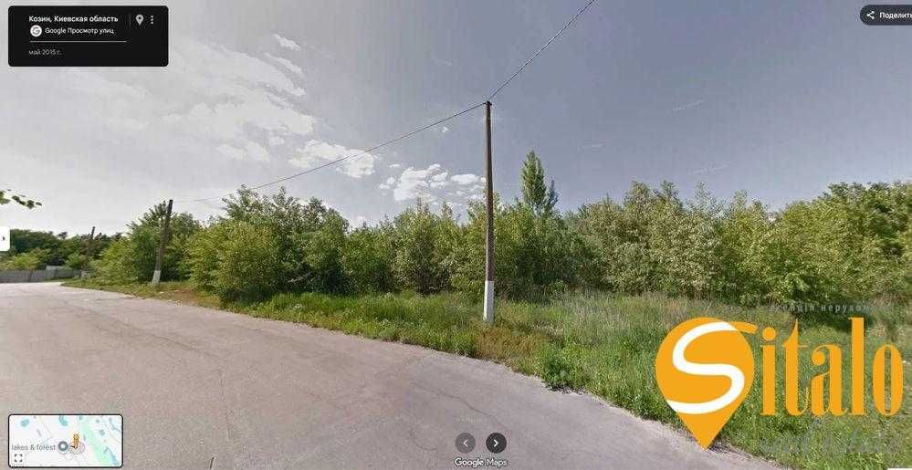 Продаж земельої ділянки 45 соток в центрі Козина, Конча Заспа.