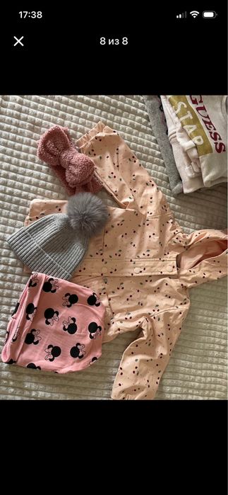 Lote para bebe menina 18-24 meses para outono inverno