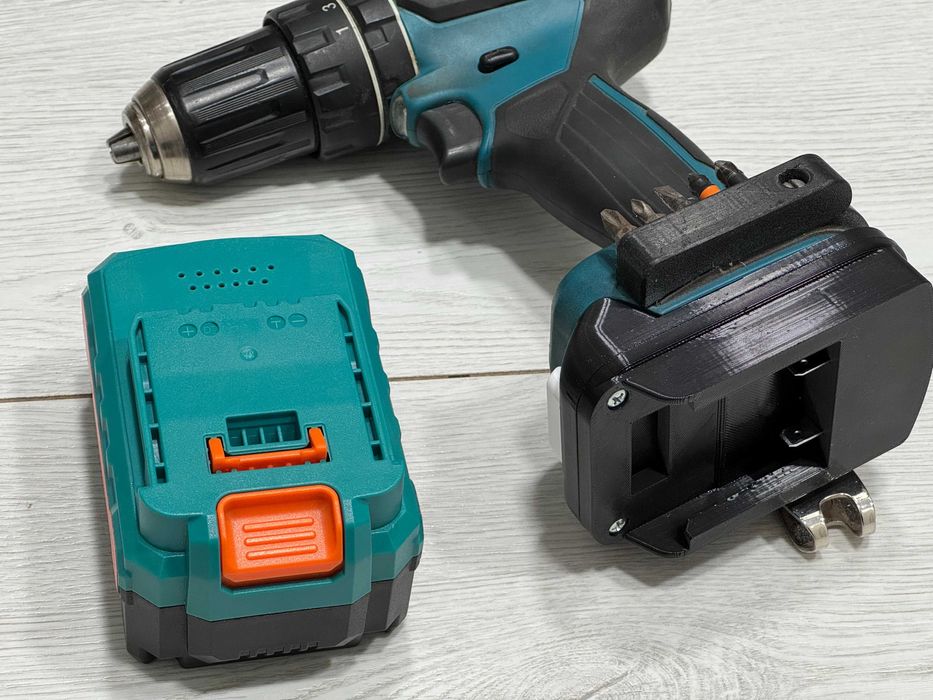 Адаптер перехідник з Makita, ProCraft на акб Sturm! 3д друк