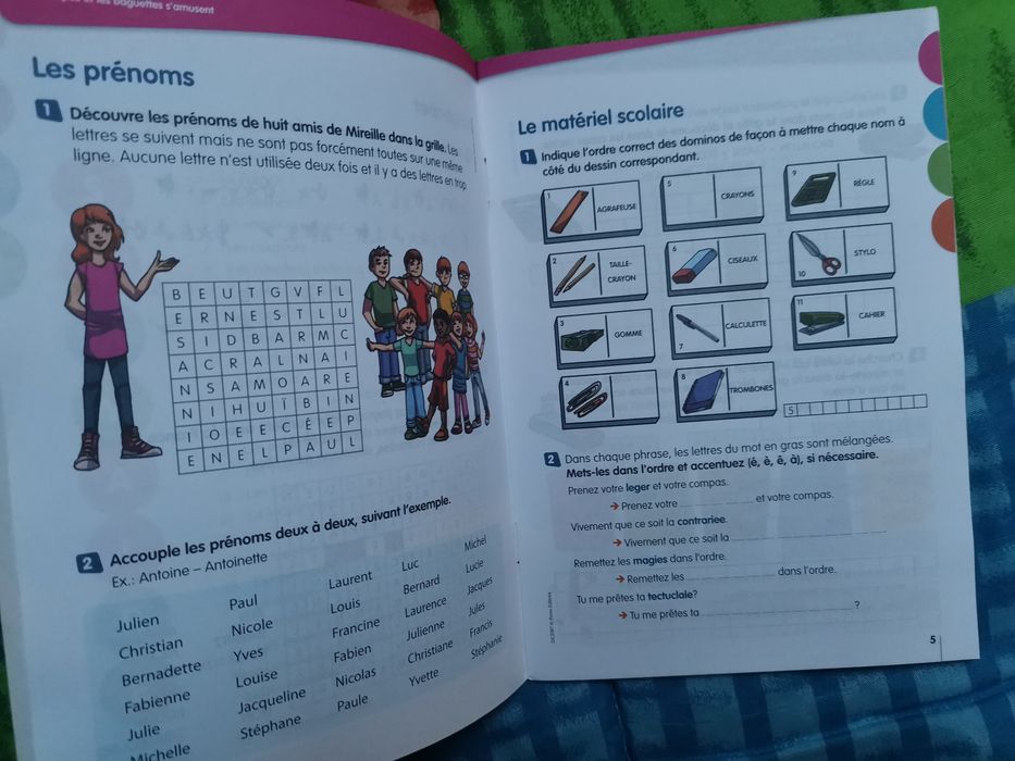 Caderno de atividades novo de francês