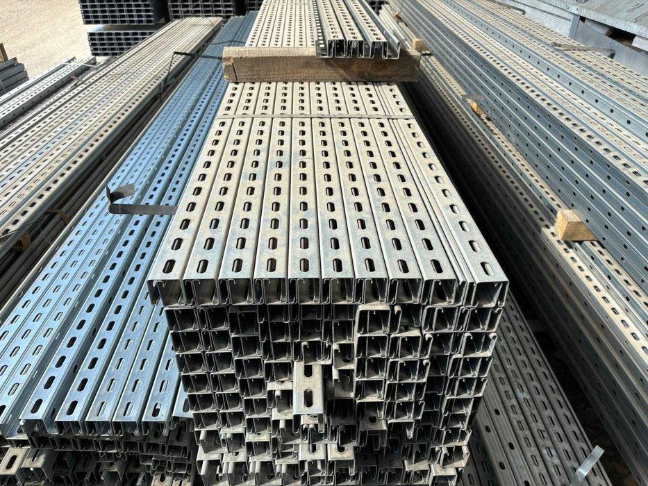 Кріплення для сонячних панелей 41х41, - 3,4 м, 4,2 м, 5,2 м, 6,2 м