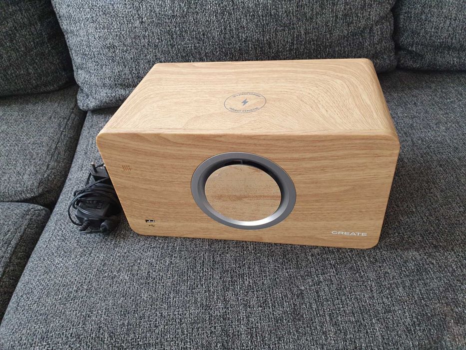Głośnik bluetooth oczyszczacz powietrza create air pure compact