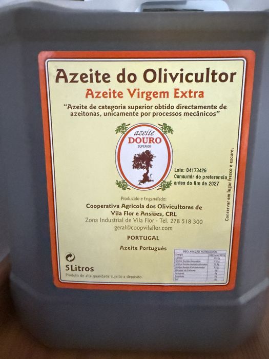Azeite de vila flor
