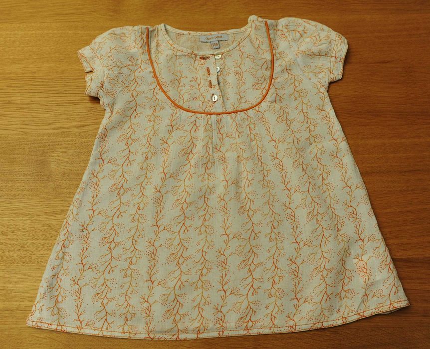 Vestido de verão Du Pareil au Même (12 meses)