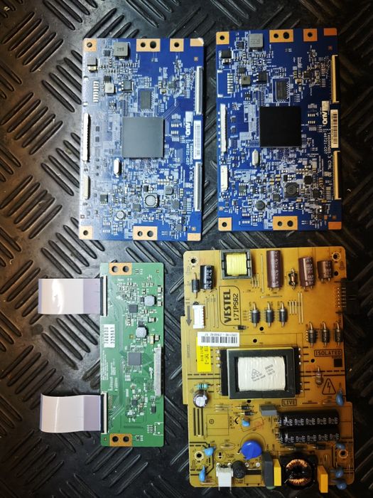 Várias placas de Tv