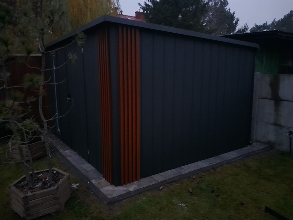 Blaszane domki ogrodowe z możliwością wykonania na wymiar