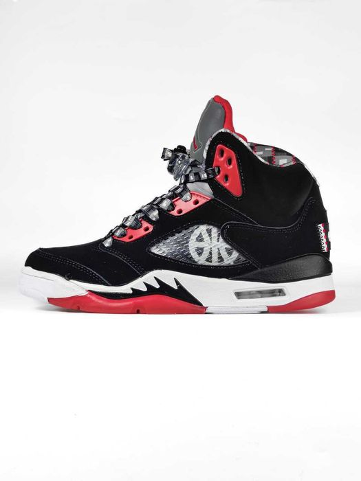 Кросівки Nike Air Jordan 5 Retro Quai 54 Red premium