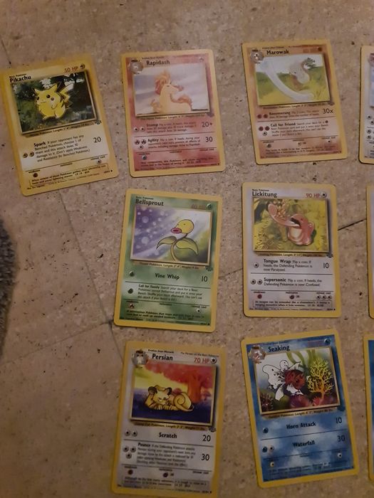 Pokemon Cartas Jungle Unlimited Comuns Incomuns Inglês (M/NM)