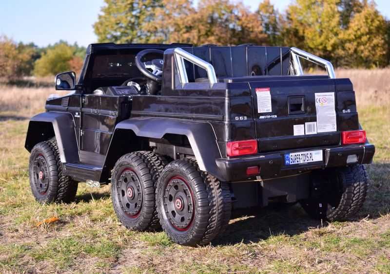 Auto samochód na akumulator MERCEDES AMG G63 6x6 jeep SUV jeździk RC