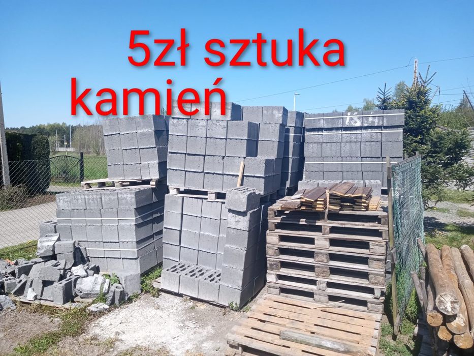 Belki, stemple, kamienie budowlane