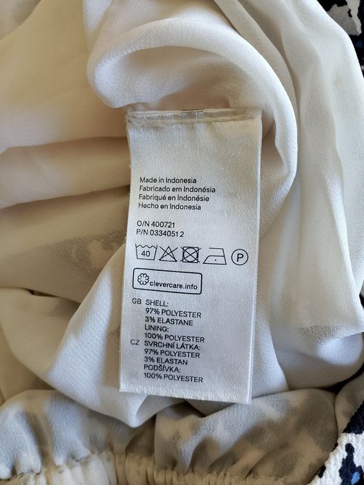Vestido de manga comprida elegante da H&M