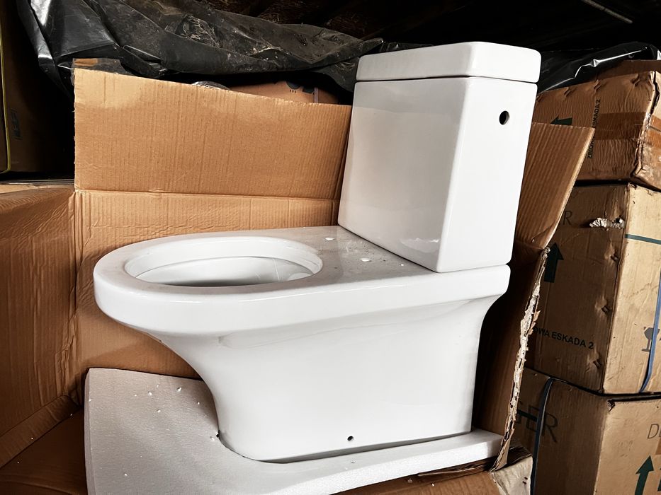 NOWA Miska WC kompakt kompaktowa ze spłuczką