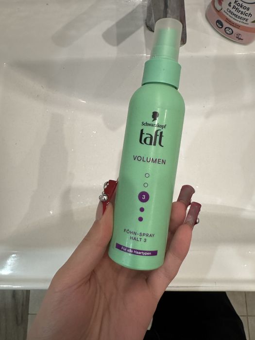 лак, пенка, спей для волос taft