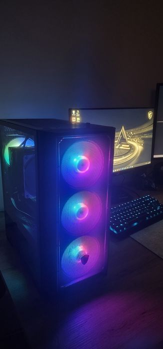 Gaming PC Ryzen 7 5700X + RTX 5060 | 16GB 3600MHz | 1Tb SSD | ARGB