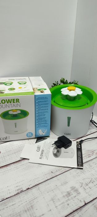 Поїлка-фонтан для тварин Catit Flower 3 л