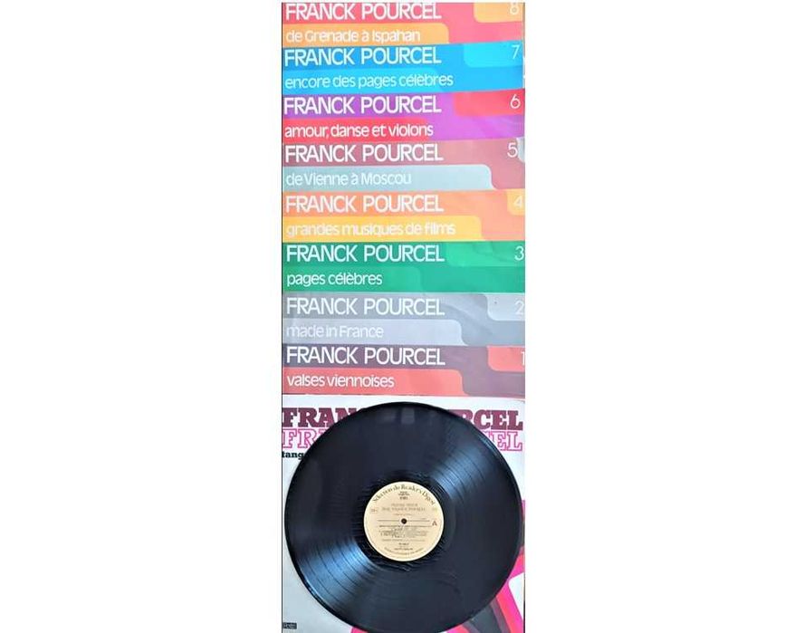 Franck Pourcel (Coleção de 9 LPs)