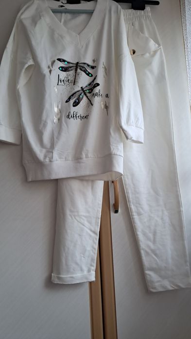 Nowy komplet bluza+spodnie firmy Megi roz.M