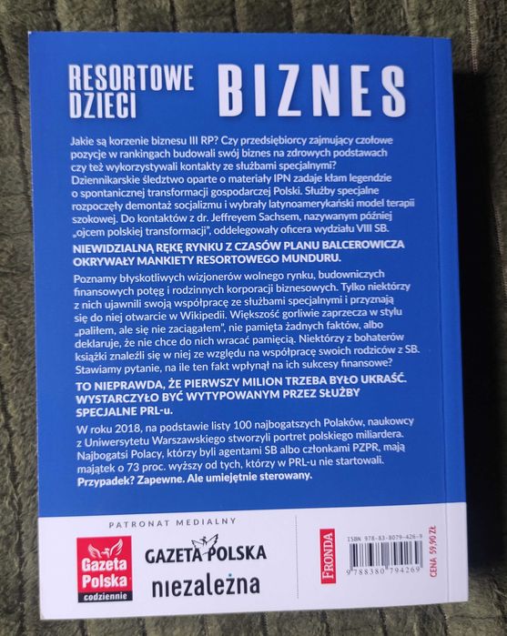 Resortowe dzieci.  Media Biznes Służby specjalne