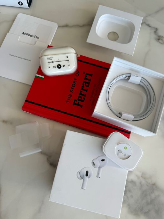 AirPods PRO 2 with box invoice cable earbuds like new caixa cabo Apple