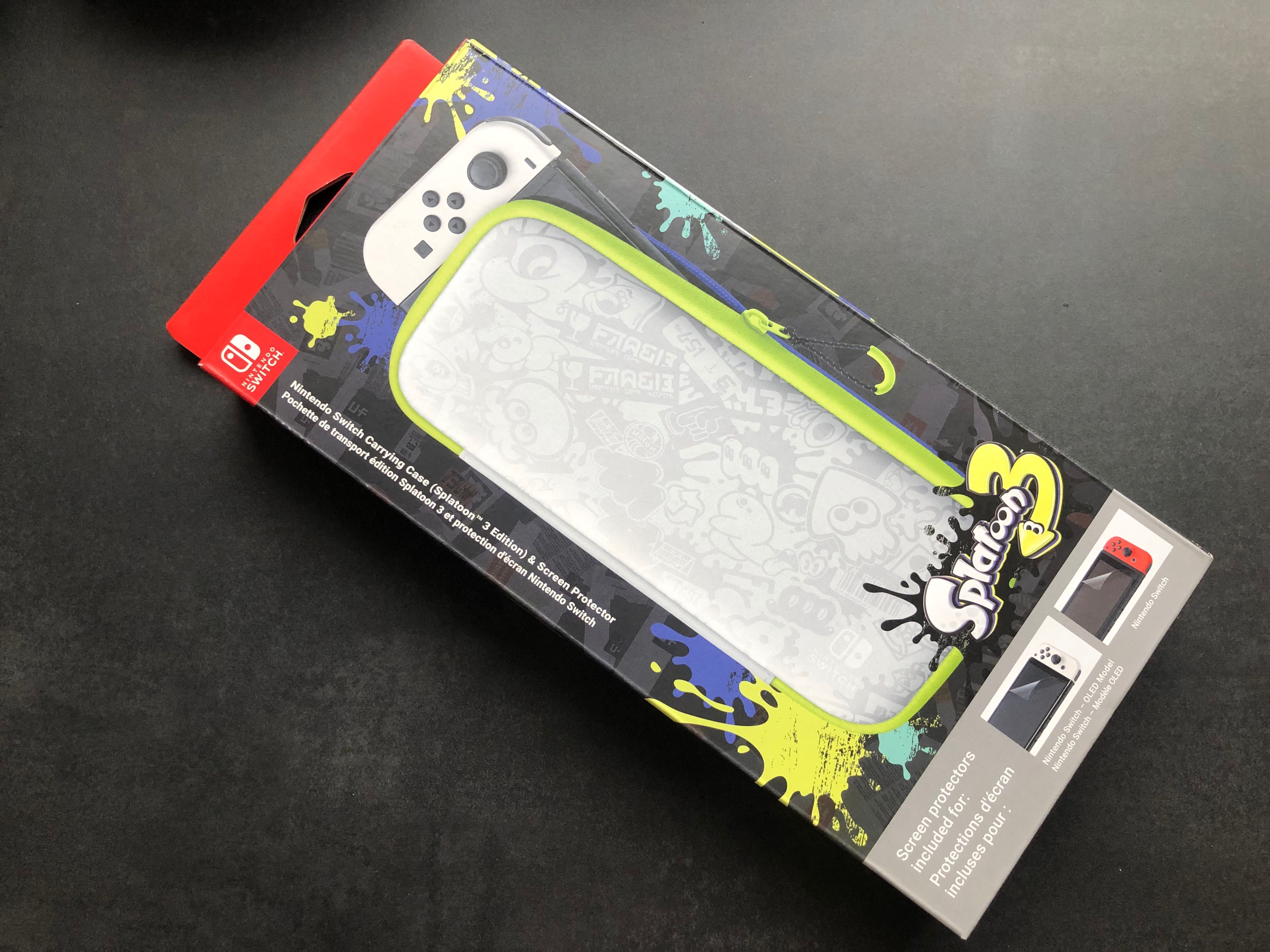 Pochette de transport pour Nintendo Switch OLED - Splatoon3