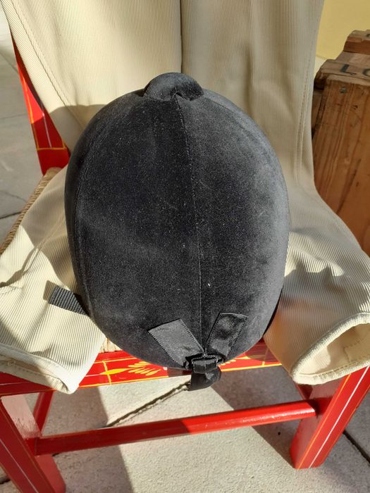 Toque de equitação Somerset Hunt e calças TuffRider - baixa de preço