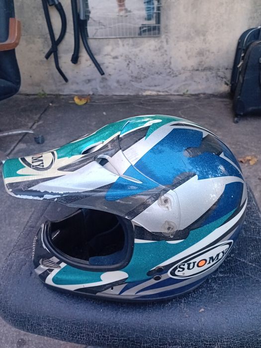 Capacete de mota