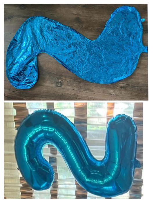 Balon Liczba 2 - 1 szt. 100 cm