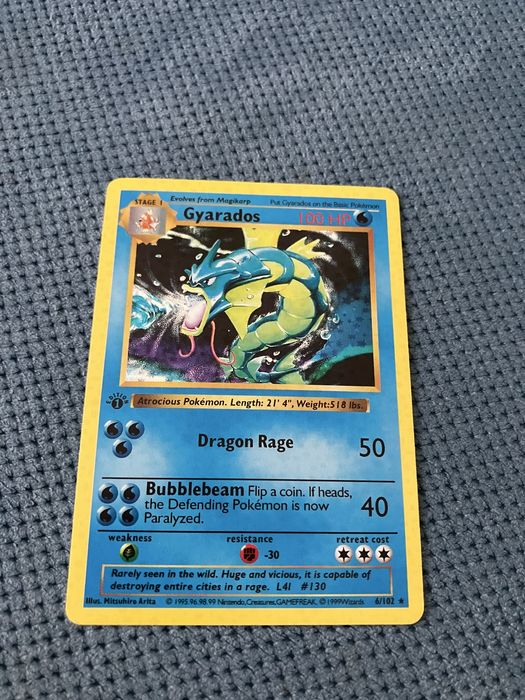 Cartas Pokémon Base Set 1st Edition