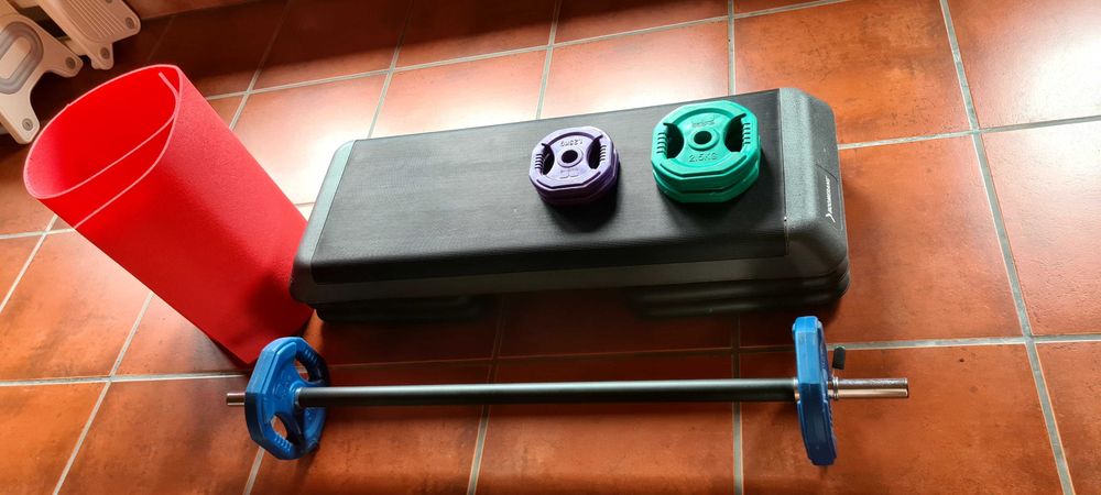 Set Pump Pro 20 kg + Step + Tapete