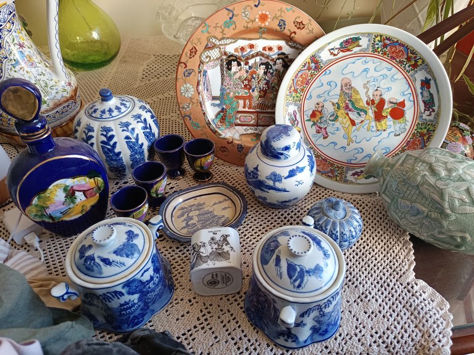 Loiça chinesa antiga original e janonesa